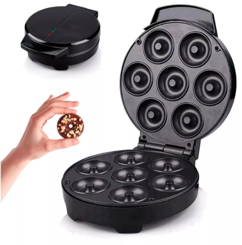 Miniatura 3 de Mini Maquina Hacer Donas 7 rosquillas